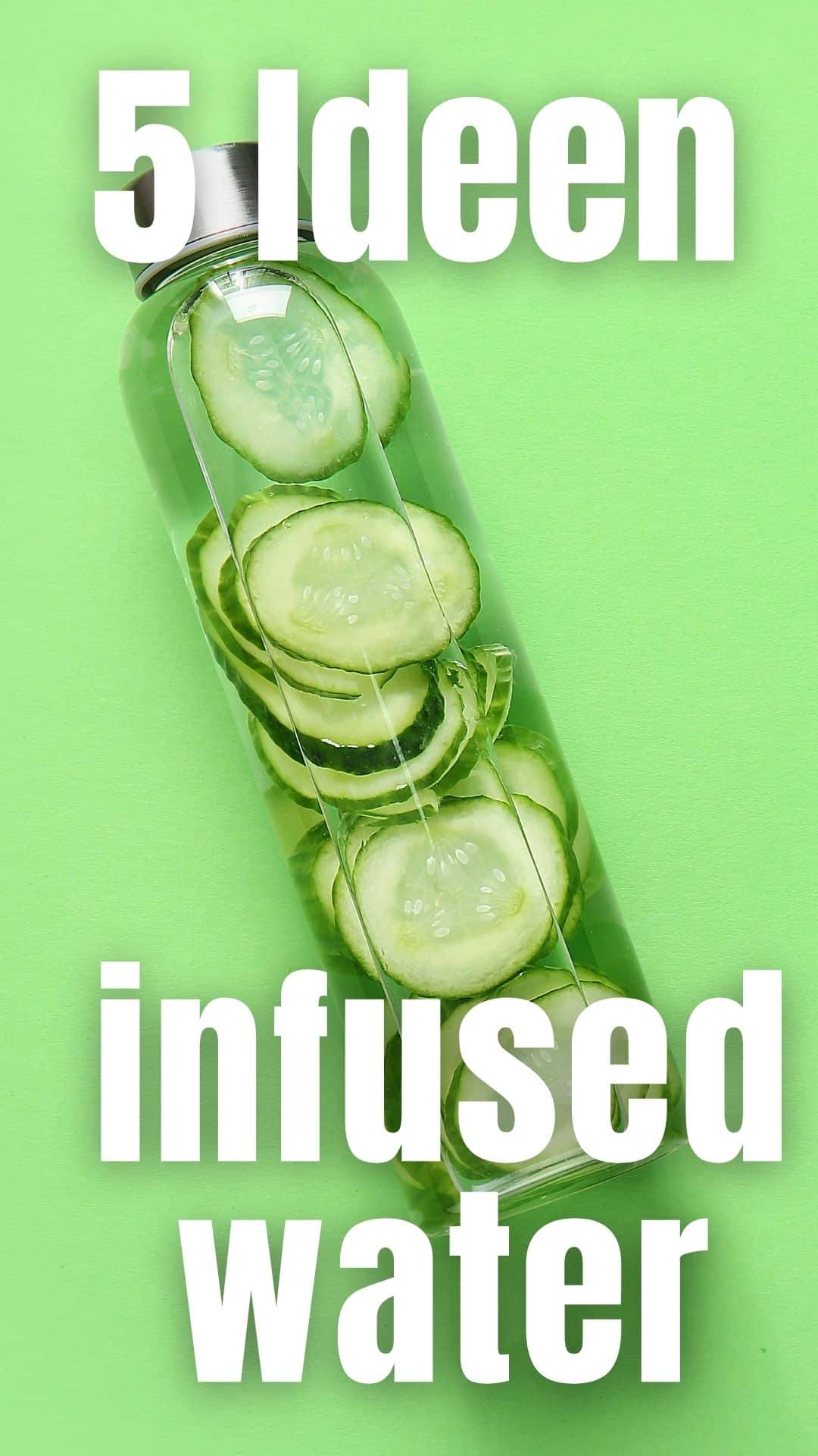 Infused water Pinterest pin