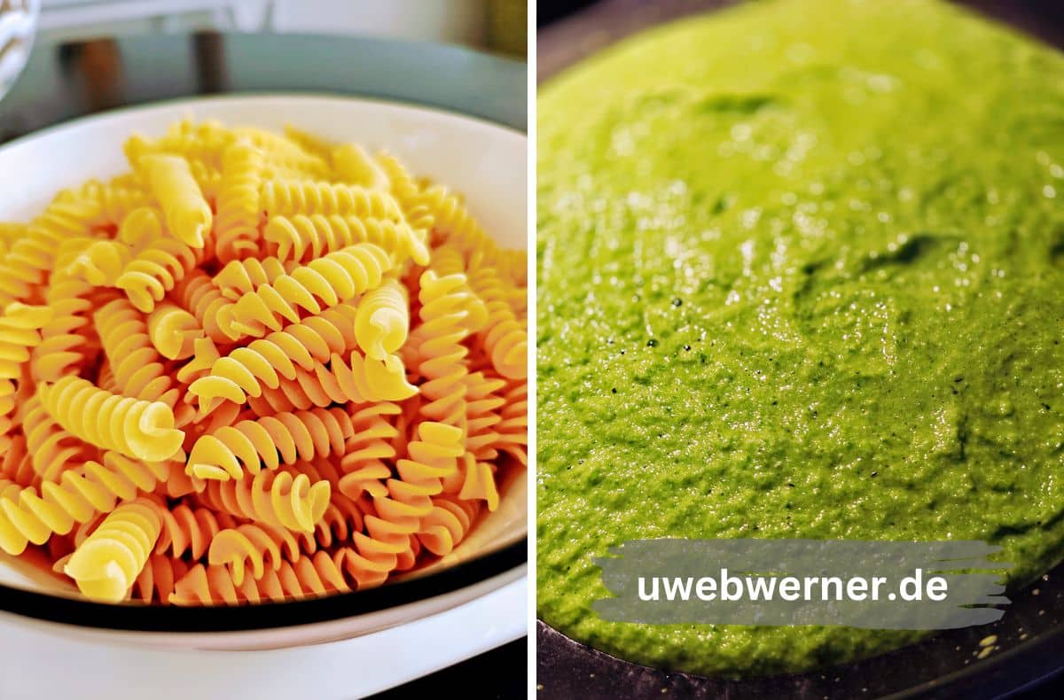 Zuckerschoten Pesto