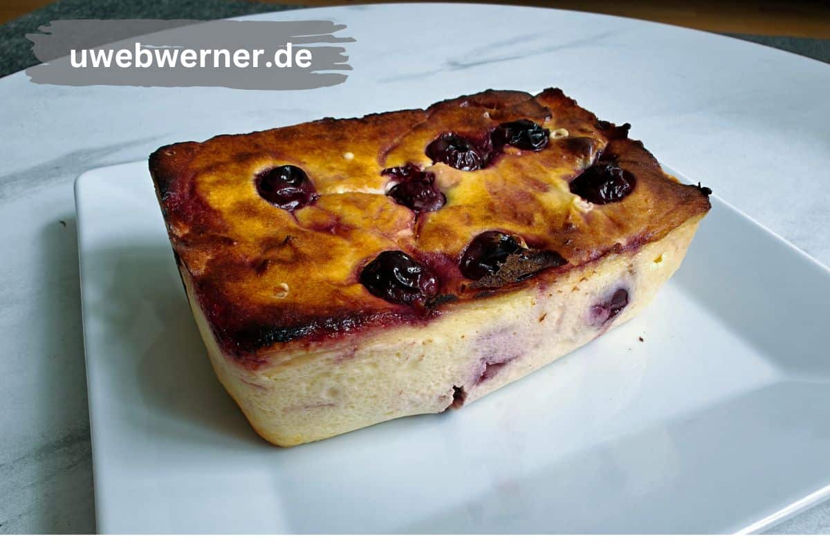 Kirsch-Käsekuchen aus dem Airfryer